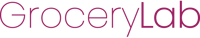 GroceryLab Cool Crimson Logo Transparent